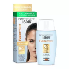 Protetor Solar Facial Isdin Fusion Water Fps 60 Sem Cor 50ml