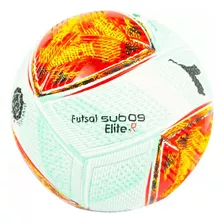 Bola De Futsal Diadora Sub-9 Protech Elite-r Cor Turqueza/amarelo/vermelho