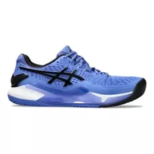 Tênis Asics Resolution 9 - Clay New Masculino Azul/black