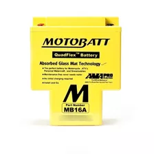 Batería Para Moto Quadflex Mb16a,hyb16a-a,hyb16a-ab