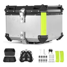 Maletero Aluminio Moto 55l Caja Top Case - Baul Trasero 