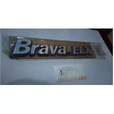 Emblema Brava Elx Traseiro Cód. 7791760 Peça Genuína N993