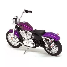 Harley 2013 Xl 1200v Seventy-two Roxo S38 1/18 Maisto