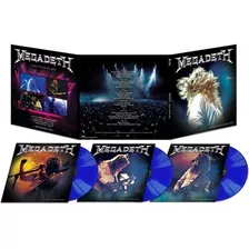 Vinilo Megadeth A Night In Buenos Aires Triple Blue Vinyl