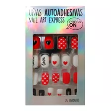 Uñas Press On Autoadhesivas Love Thelma&louise