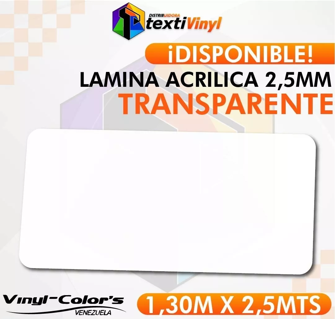 Lamina Acrilica Transparente De 2,