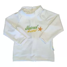 Ts Uv Blanco Animal Lover 6-12m - Unidad a $69990