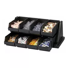 Cambro 8rs8110 Versa Black 8-bin Organizer Rack Funda Para O