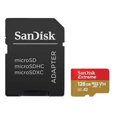 Cartão Sandisk Extreme Micro Sdhc Uhs I 128 Gb 190mb/s