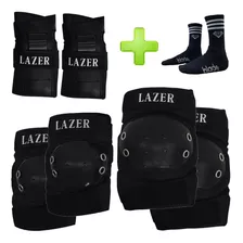 Kit Proteção Traxart (lazer) Sse 611 /skate/patins + Brinde