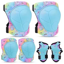 Dia Pads De Rodilla Para Niños Unicornio Protective Gear Set