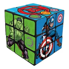 Cubo Mágico 3 X 3 Compatible Rubik Licencias Marvel - Dc 