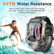 Reloj Inteligente Resistente Al Agua Pantalla Táctil Fitness