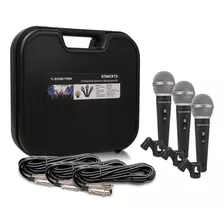 Microfono Dinamico Portatil Profesional Sound Town De 3 P...