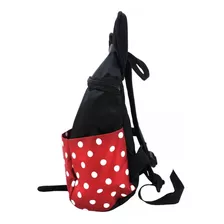 Mochila Infantil Minnie Licenciado Disney Cor Vermelho