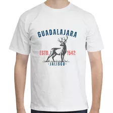 Camiseta T-shirt Guadalajara Jalisco Souvenir Venado