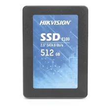 Disco Sólido Interno Hikvision E100 Series Hs-ssd-e100/512g 512gb Negro