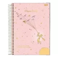 Caderno Pequeno Principe Rosa 1 Matéria Jandaia 96 Folhas