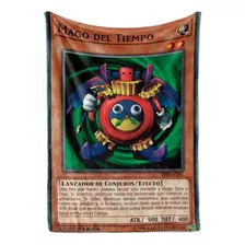 Cobija Frazada Carta Yugi Oh Mago Del Tiempo Peluche Suave