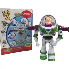 Boneco Buzz Lightyear Anda, Luzes, Som Toy Story 28cm