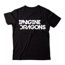 Camiseta Tradicional Imagine Dragons Rock In Rio