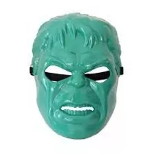 Mascara Hulk Infantil De Brinquedo C/ Elástico Heroi Verde