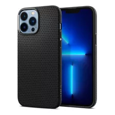 Case Spigen Liquid Air Para iPhone 13 Pro Max 6.7 Matte Blac