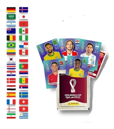 Figurinhas Copa Do Mundo 2022 Complete Seu Álbum Jogadores