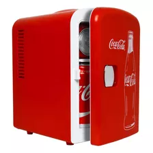 Mini Refrigerador Coca-cola Classic Coke Bottle 4l Com Cabo.