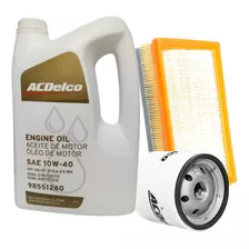 Kit Filtros + Aceite Acdelco Semi Chevrolet Onix / Prisma