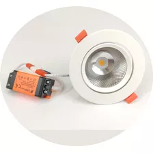 Luminária Down Light Led Cob 45w Embutir Branco Frio 3500k Cor Amarelo