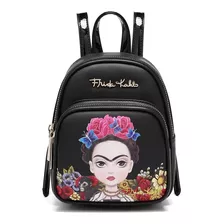 Mini Mochila Original Frida Kahlo Cartoon Backpack Fjc1001