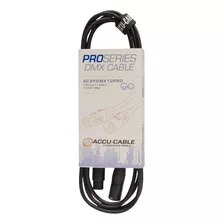 Accu Cable, Cable De Luz De Escenario Dmx Serie Pro, Conexio