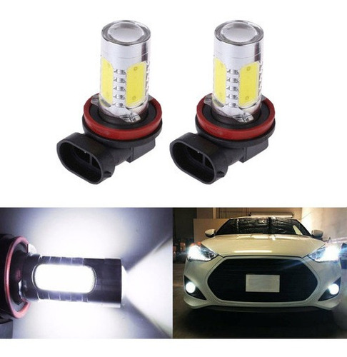 Kit De Bombillas Led H11 Para Nissan Sentra 2013-2018 2019 Foto 8