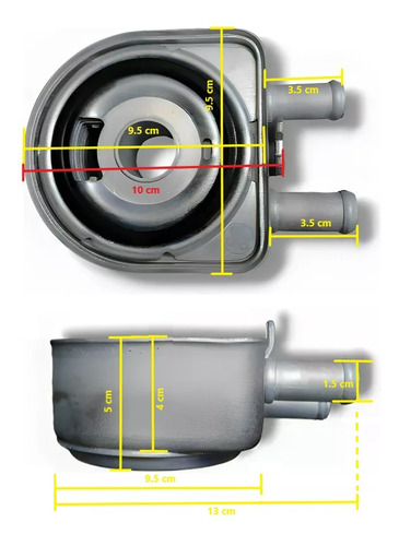 Enfriador Aceite Motor Hyundai Genesis Coupe 2.0 2010-2014 Foto 8