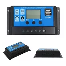 Controlador De Carga Solar 60a 12v/24v Lcd Usb 5v