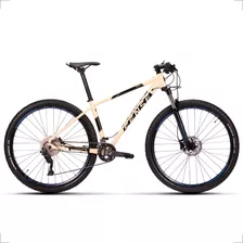 Mountain Bike Sense Mtb Rock Evo 2021/22 2023 Aro 29 M Freios De Disco Hidráulico Câmbios Shimano Deore M4100 Y Shimano Deore M4120 Shadow Cor Creme/preto