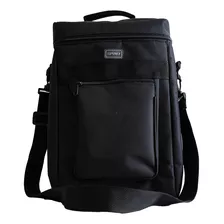 Mochila Spinit Matera Bolso Morral Porta Termo Mate Color Negro