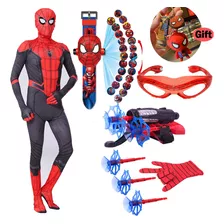 Disfraz De Spiderman Heroes Expedition Para Niños, 5 Piezas