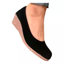 Sandália Sapato Feminino Espadrile Scarpin Salto Casual 