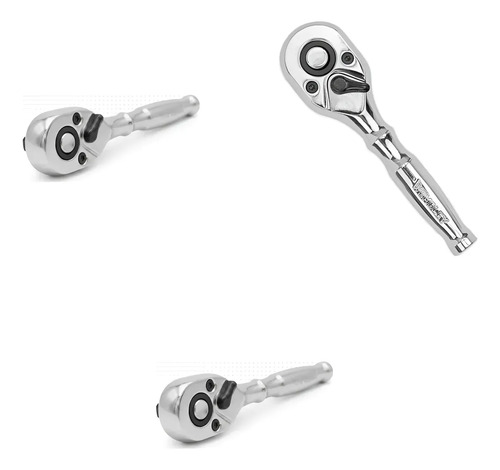 Set Llaves Crique Cortas Wembley: 1/4 90mm + 3/8 120mm + 1/2 155mm