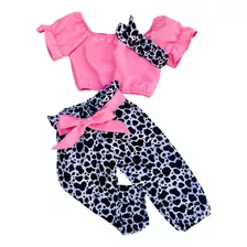 Conjunto Blogueirinha Roupa De Menina Infantil Mini Diva