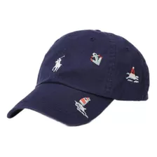 Polo Ralph Lauren Gorra Béisbol Chino Bordada Náutica Hombre