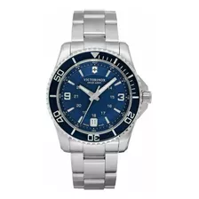 Reloj Victorinox Maverick Swiss Army Azul Quartz 43mm 100m 