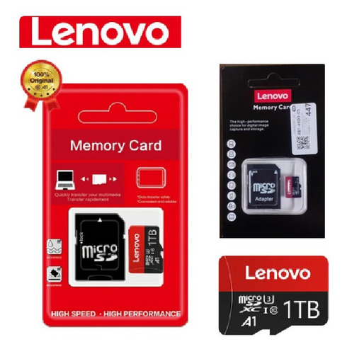 Memoria Micro 1tb Lenovo 1tb Xc Clase 10 Full Hd 