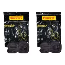 2 Câmaras De Ar Cadeira De Rodas Bike Pirelli Aro 24x1 3/8