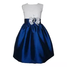 Vestidos Elegantes Para Niñas. Tallas: 4-6-8 + Peineta