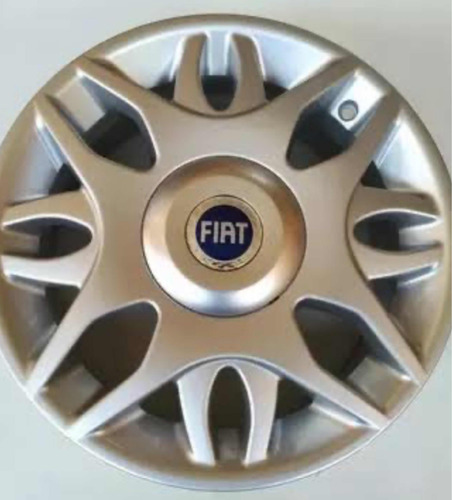 Centro Tapa Rin Aluminio Fiat Siena Mod 06-08 #parte51731810 Foto 5