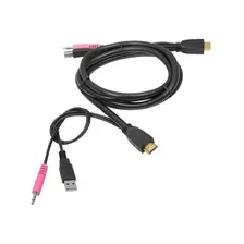 Siig Cekv0211s1 Usb Cable Hdmi Kvm Con Audio Y Microfono
