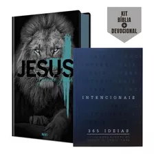Bíblia Sagrada Leão De Judá Nvi Capa Dura + Intencionais